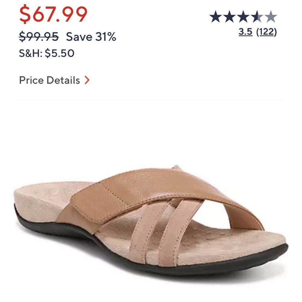 Vionic Adjustable Sandals - Zarie